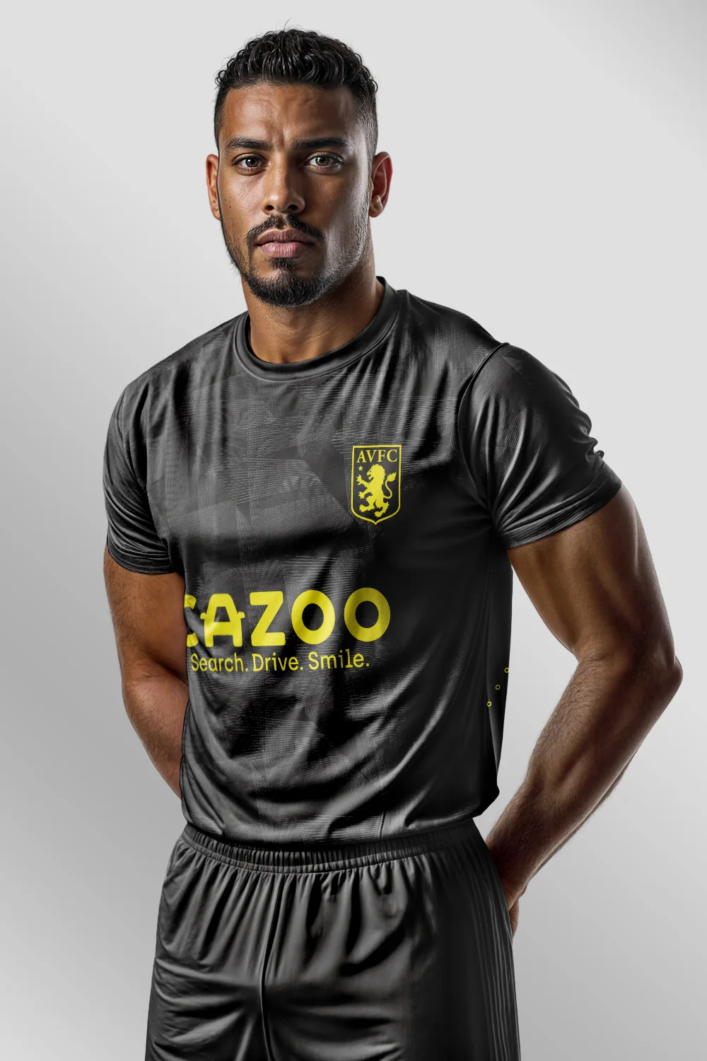 Aston Villa 2022-23 Thrid Forma arka görünüm